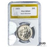 1925 Stone Mountain Half Dollar PGA MS64