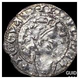 1352-1396 AD Bulgaria Ivan Statsirmir Silver Grosh