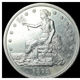 1878-S Silver Trade Dollar CLOSELY UNCIRCULATED