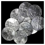 [10 Coins] Mixed Dates Silver Eagle