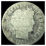 1895 Barber Dime NICELY CIRCULATED