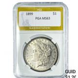 1899 Morgan Silver Dollar PGA MS63