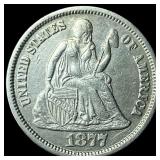 1877 Seated Liberty Dime UNCIRCULATED