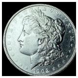 1902 Morgan Silver Dollar CLOSELY UNCIRCULATED