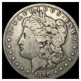 1890-CC Silver Morgan Dollar LIGHTLY CIRCULATED