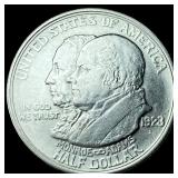 1923-S Silver Monroe Doctrine Half Dollar UNCIRCUL