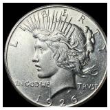 1926 Peace Silver Dollar CLOSELY UNCIRCULATED