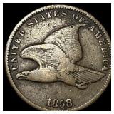 1858 Flying Eagle Cent LIGHTLY CIRCULATED