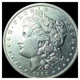 1888-O Silver Morgan Dollar ABOUT UNCIRCULATED