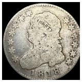 1818 Capped Bust Quarter LIGHTLY CIRCULATED