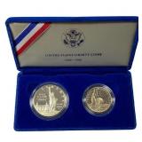1986 U.S. Liberty Coins 50C-$1