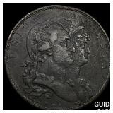1801 Spain Bronze Medallic Pattern