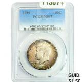 1964 Kennedy Half Dollar PCGS MS67