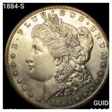 1884-S Morgan Silver Dollar UNCIRCULATED