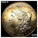 1883-S Morgan Silver Dollar CHOICE BU