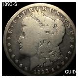1893-S Morgan Silver Dollar NICELY CIRCULATED