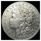 1901 Morgan Silver Dollar NEARLY UNCIRCULATED