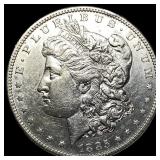 1885 Silver Morgan Dollar CHOICE AU