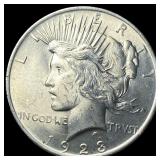 1923 Silver Peace Dollar GEM BU