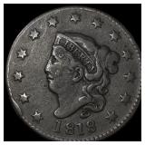 1818 Large Cent NEARLY UNCIRCULATED