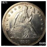 1871 Seated Liberty Dollar UNCIRCULATED