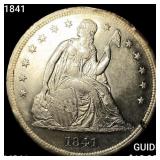 1841 Seated Liberty Dollar UNCIRCULATED