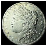 1884-S Silver Morgan Dollar CLOSELY UNCIRCULATED