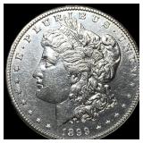 1899-S Silver Morgan Dollar CLOSELY UNCIRCULATED