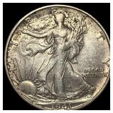 1941-S Silver Walking Liberty Half Dollar CHOICE A