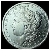 1891-O Silver Morgan Dollar CLOSELY UNCIRCULATED
