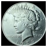 1935-S Silver Peace Dollar CLOSELY UNCIRCULATED