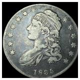 1835 Capped Bust Half Dollar LIGHTLY CIRCULATED