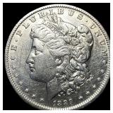 1889-S Silver Morgan Dollar NEARLY UNCIRCULATED