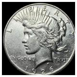 1926 Peace Silver Dollar CLOSELY UNCIRCULATED