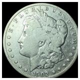 1902-S Silver Morgan Dollar NEARLY UNCIRCULATED