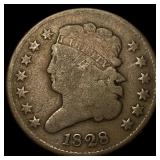 1828 Classic Head Half Cent LIGHTLY CIRCULATED