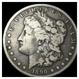 1890-CC Silver Morgan Dollar LIGHTLY CIRCULATED