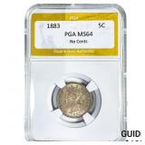 1883 Liberty Victory Nickel PGA MS64 No Cents