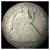 1855-O Silver Half Dollar LIGHTLY CIRCULATED