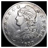 1833 Capped Bust Half Dollar CLOSELY  UNCIRCULATE