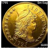 1795 Sm Eagle $5 Gold Half Eagle CHOICE BU