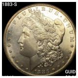 1883-S Morgan Silver Dollar CHOICE BU