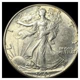 1945 Silver Walking Liberty Half Dollar UNCIRCULAT