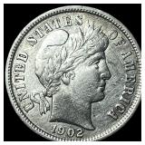 1902 Barber Dime HIGH GRADE