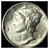 1937 Mercury Dime HIGH GRADE