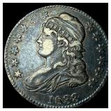 1833 Capped Bust Half Dollar CHOICE AU
