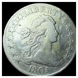 1805 Draped Bust Half Dollar LIGHTLY CIRCULATED