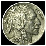 1919 Buffalo Nickel LIGHTLY CIRCULATED