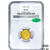 1906 $2.50 Gold Quarter Eagle NGC MS64
