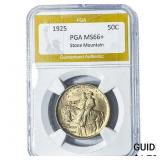 1925 Stone Mountain Half Dollar PGA MS66+
